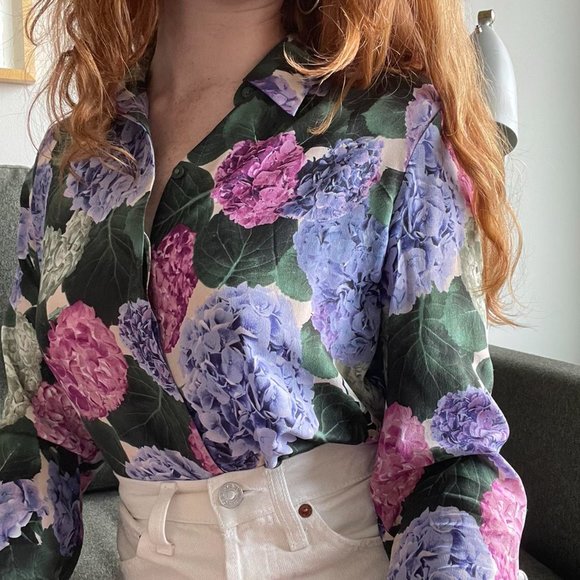 & Other Stories Tops - & Other Stories Floral Blouse